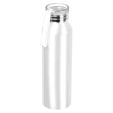 Recycelte Aluminiumflasche Cork,weiss