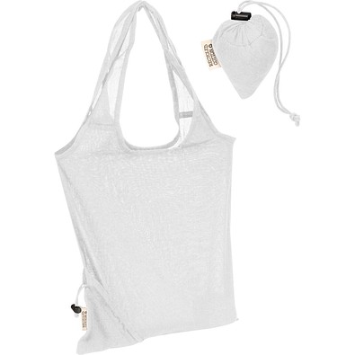 Recycelte Baumwolltasche Modena,weiß