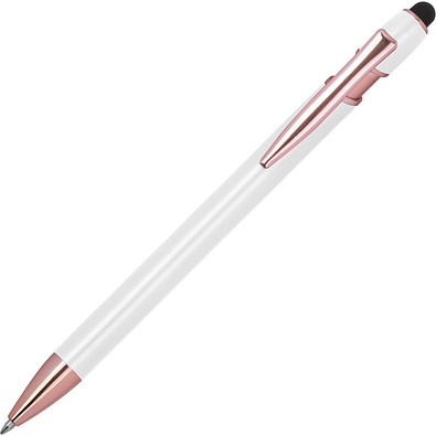 Recycelter Semi Gelschreiber Belo Horizonte,weiß