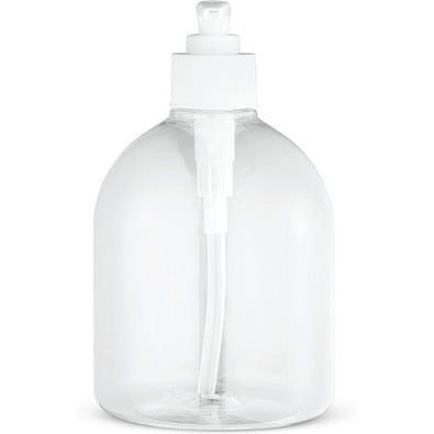 REFLASK 500. Hygiene Spender aus PET und PP 500 mL, Weiß