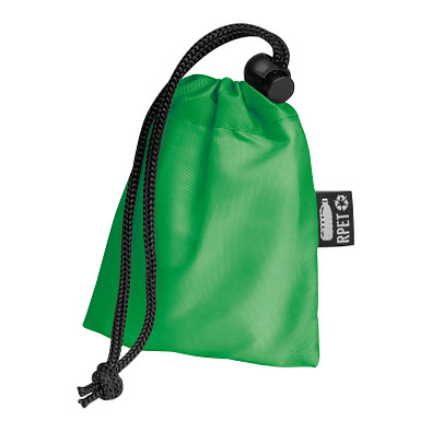 Regenponcho aus RPET, grün