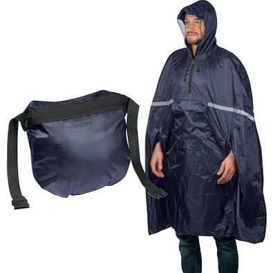 Regenponcho Monte Carlo,dunkelblau