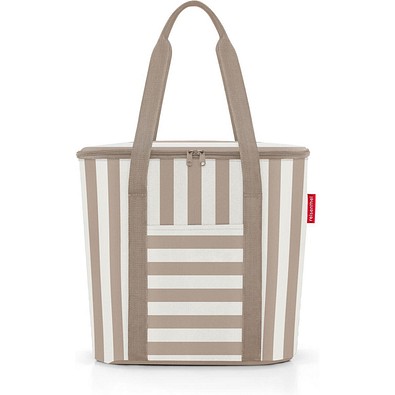 reisenthel® Kühltasche thermoshopper, summerstripes coffee