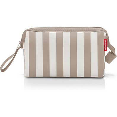 reisenthel® Kulturbeutel travelcosmetic, summerstripes coffee