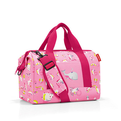 reisenthel® Reisetasche allrounder M kids, abc friends pink
