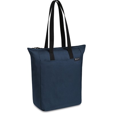 Renew AWARE™ rPET Tragetasche mit Reißverschluss, navy blau