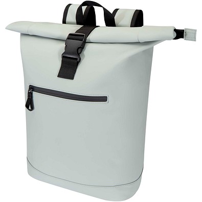 Resi Plus 15 GRS-recycelter Rolltop Rucksack 18 L, grau