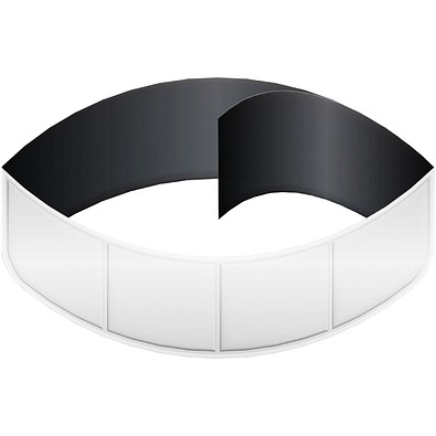 RFX™ 43,5 cm reflektierendes PVC Band, weiss