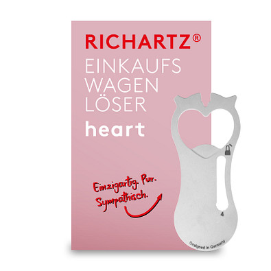 RICHARTZ EINKAUFSWAGENLÖSER heart