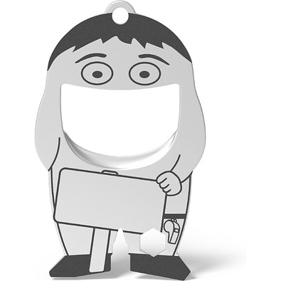 RICHARTZ® FLASCHENÖFFNER fred union, silber