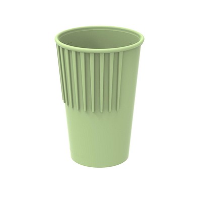 Riffel-Becher ToGo, 300 ml, geselliges grün