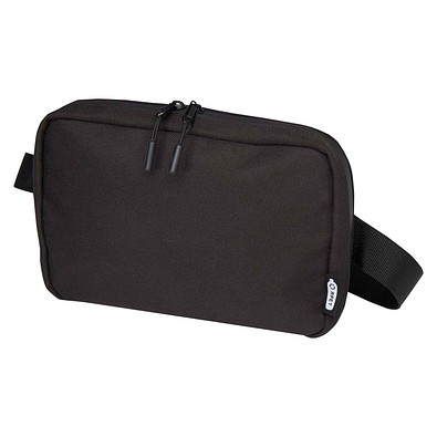 Roam GRS recycelte modulare Kulturtasche, schwarz