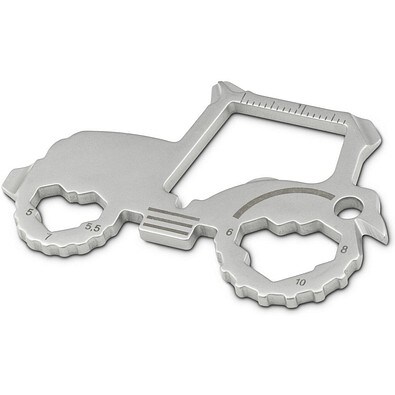 ROMINOX® Key Tool // Tractor - 18 functions (Traktor), silber