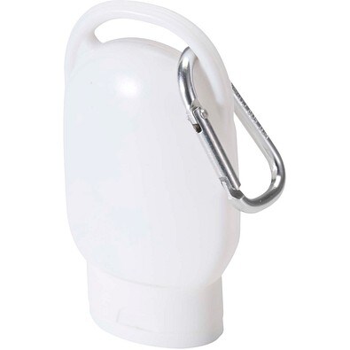 Rosie LSF 30 Sonnencreme mit Karabiner, weiss