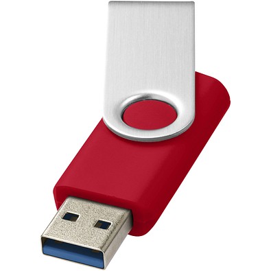 Rotate-basic USB-Stick 3.0, mittelrot, 128GB