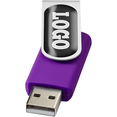 Rotate Doming USB-Stick, lila, 4GB