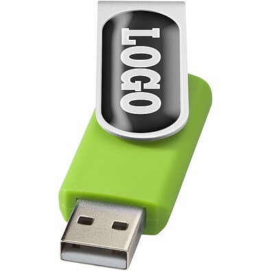 Rotate Doming USB-Stick, limone, 16GB