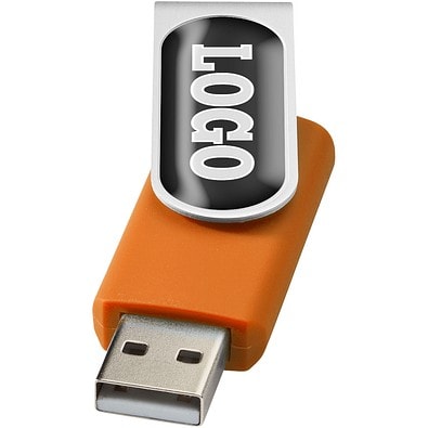 Rotate Doming USB-Stick, orange, 16GB
