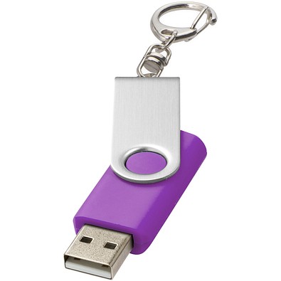 Rotate mit Schlüsselanhänger USB-Stick, lila, 16GB