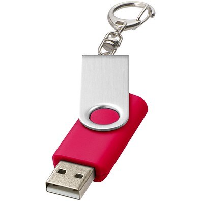 Rotate mit Schlüsselanhänger USB-Stick, magenta, 64GB
