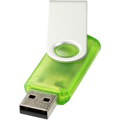 Rotate Transculent USB-Stick, grün, 4GB