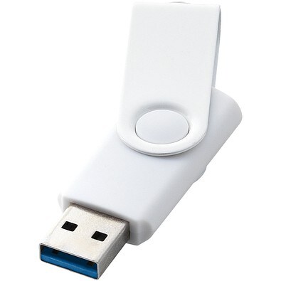 Rotate USB-Stick 3.0 aus Metall, weiss, 16GB