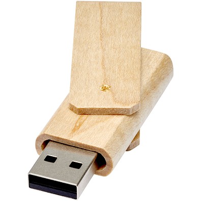 Rotate USB Stick aus Holz, hellbraun, 8GB