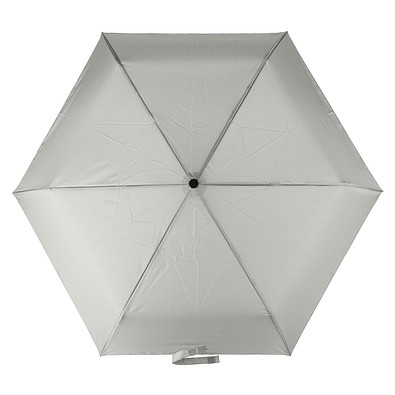 rPET 190T Regenschirm Cynthia, grau