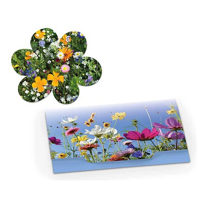 Samenpapier, Standardmotiv, Blümchen