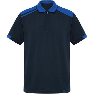 Samurai Kurzärmeliges Poloshirt mit antibakterieller Wirkung, 160 g/m2, unisex, marineblau, XL