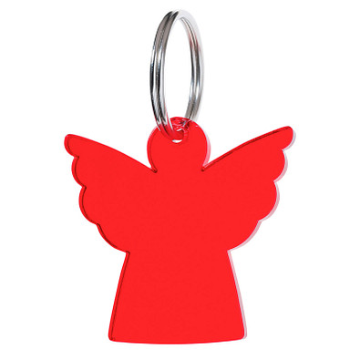 Schlüsselanhänger Engel, trend-rot PS