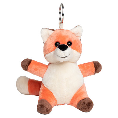 Schlüsselanhänger Fuchs, rotbraun