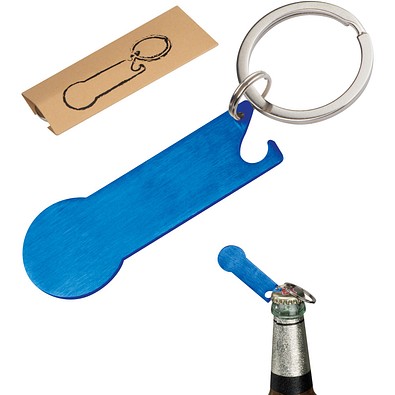 Einkaufswagenlöser no coin, blau