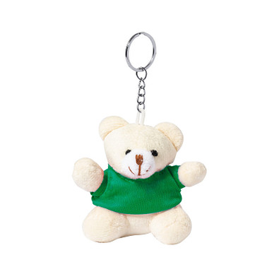Schlüsselanhänger Teddy Tedchain, grün, grün