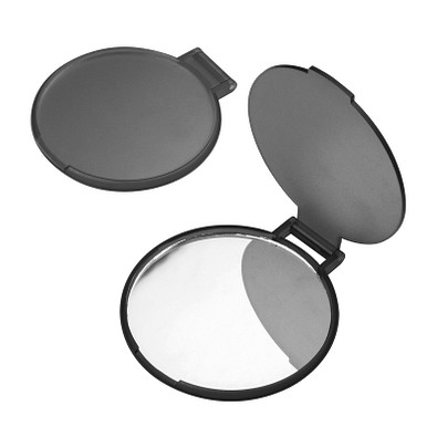 Schminkspiegel gefrostet, anthrazit