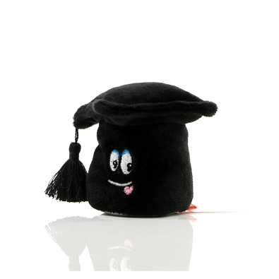 Schmoozies® Absolventenhut, schwarz