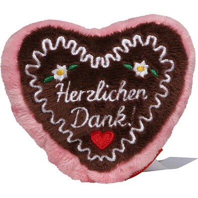 Schmoozies® Lebkuchenherz, rosa