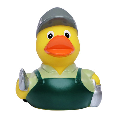 Schnabels® Bade-Ente Bauer, bunt