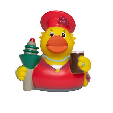 Schnabels® Bade-Ente CityDuck® Düsseldorf, bunt