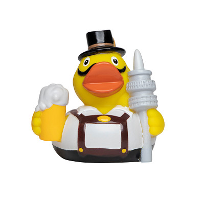 Schnabels® Bade-Ente CityDuck® München, bunt