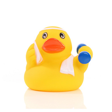 Schnabels® Bade-Ente Fitness, bunt