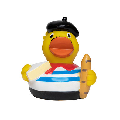 Schnabels® Bade-Ente Frankreich, bunt