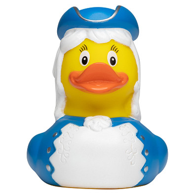 Schnabels® Bade-Ente Funkemariechen, rot