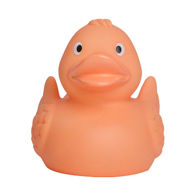 Schnabels® Bade-Ente Klassik, pastellorange