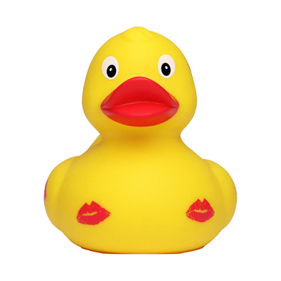 Schnabels® Bade-Ente Küss mich, bunt