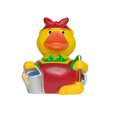Schnabels® Bade-Ente Putzfee, bunt
