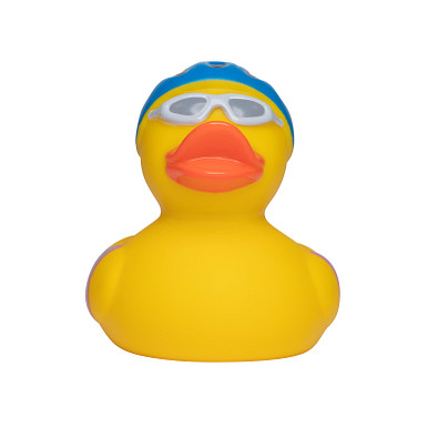 Schnabels® Bade-Ente Radfahrer, bunt