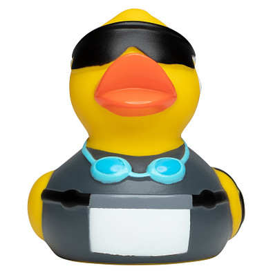 Schnabels® Bade-Ente Triathlon, bunt