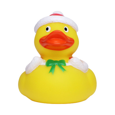 Schnabels® Bade-Ente Weihnachten, groß, bunt