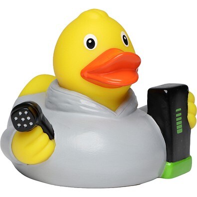 Schnabels® Quietsche-Ente E-Mobilität, multicolour